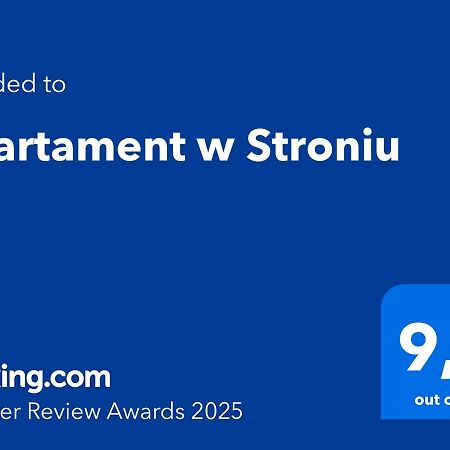 Apartament W Stroniu Stronie Śląskie Εξωτερικό φωτογραφία